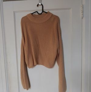 Mock neck sweater